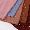 New Pearl Chiffon Long Scarf With Star Diamond For Women