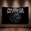 2D Flat, 1pc Passionate Fanatic Dog Polyester 2D Flat Flag Banner, Decorative Tapestry, Large 3x5ft 90x150cm or Extended 4x6ft 1