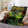 ВАУ, World of Warcraft Охотник на демонов, Король-лич Игровое фланелевое одеяло для кроватей Спальни Дивана Пикника, Плед для Отдыха на Открытом воздухе 013