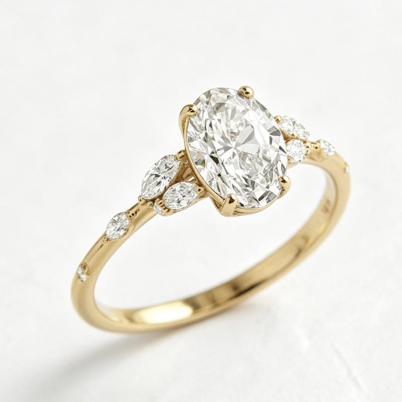 Новое кольцо в форме яйца с бриллиантами, европейская и американская мода, суперблестящий бриллиант, свадебное помолвочное кольцо