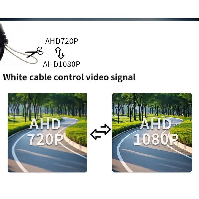AHD 1080P Car Brake Light Rear View Reverse Camera For Ford Transit van 2015-2020 Waterproof Night Vision Backup Camera