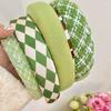 Women Yoga Non Slip for Washing Face Plain Head Band Spa Headband Green Headband Hair Band
