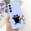 Для Huawei Samsung Galaxy M15 F15 Задняя крышка Мягкий матовый жидкий силикон Чехол Samsung F15 Корпус Астронавт Динозавр