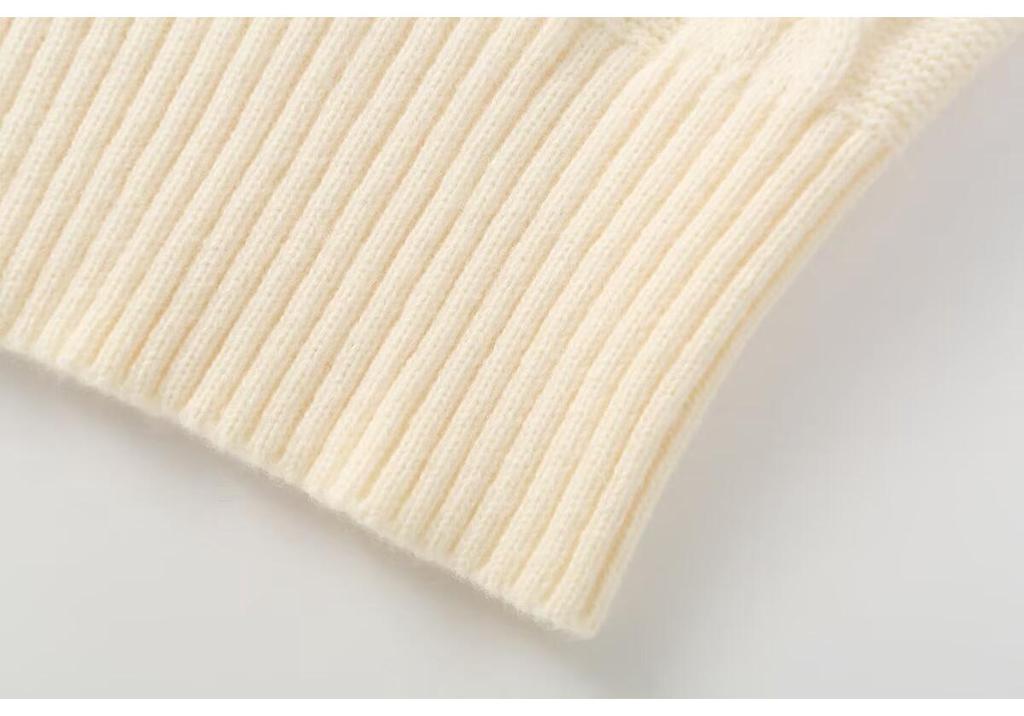 NSSF Women's Wool Knit Loose Cable Sweater - Autumn/Winter Collection