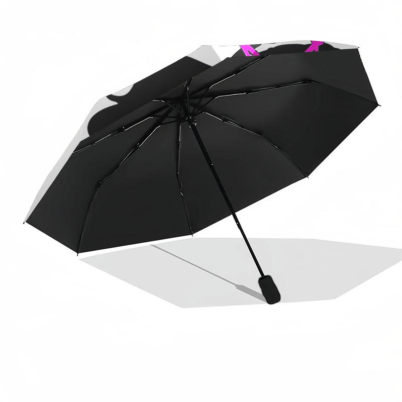 Princess Crown Outdoor Umbrella - Automatic Opening & Closing, Foldable Design, 8-Rib Iron Frame, Perfect for Fans and Travelers, Ideal Gift