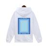 Casablanca Printed Letter Hoodie Men Women Loose Fit Casual Winter Sweatshirt