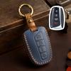 Натуральная кожа Чехол-футляр для брелока авто Ключ Fit For Hyundai Santa Fe Sport Equus Centennial Genesis G80 Grandeur Azera 2013 2014 Ix45