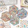 Yuezhen 3D стереоскопические пейзажи и детские наклейки с направляющими линиями