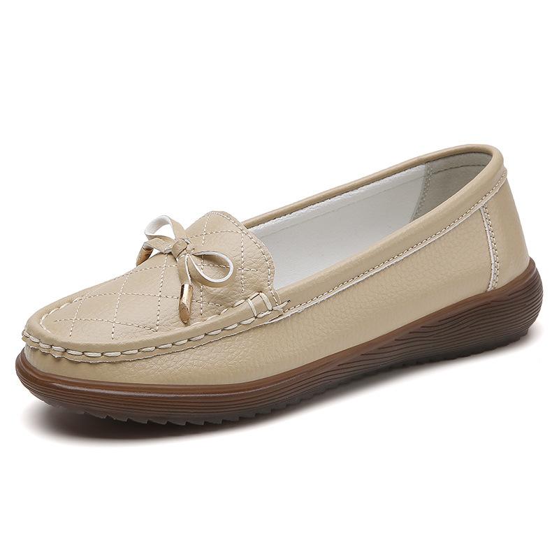 Zapatos De Mujer Осенняя мода Женские туфли на плоской подошве Удобные нескользящие повседневные туфли на плоской подошве Большие размеры 35-44 Лоферы Женская обувь для женщин