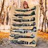 Aircraft Flannel Blanket Soft Warm All-Season Throw, Design for Camping, Car Travel, Hiking Sofa, Bed, Office Perfect Gift for Parties
