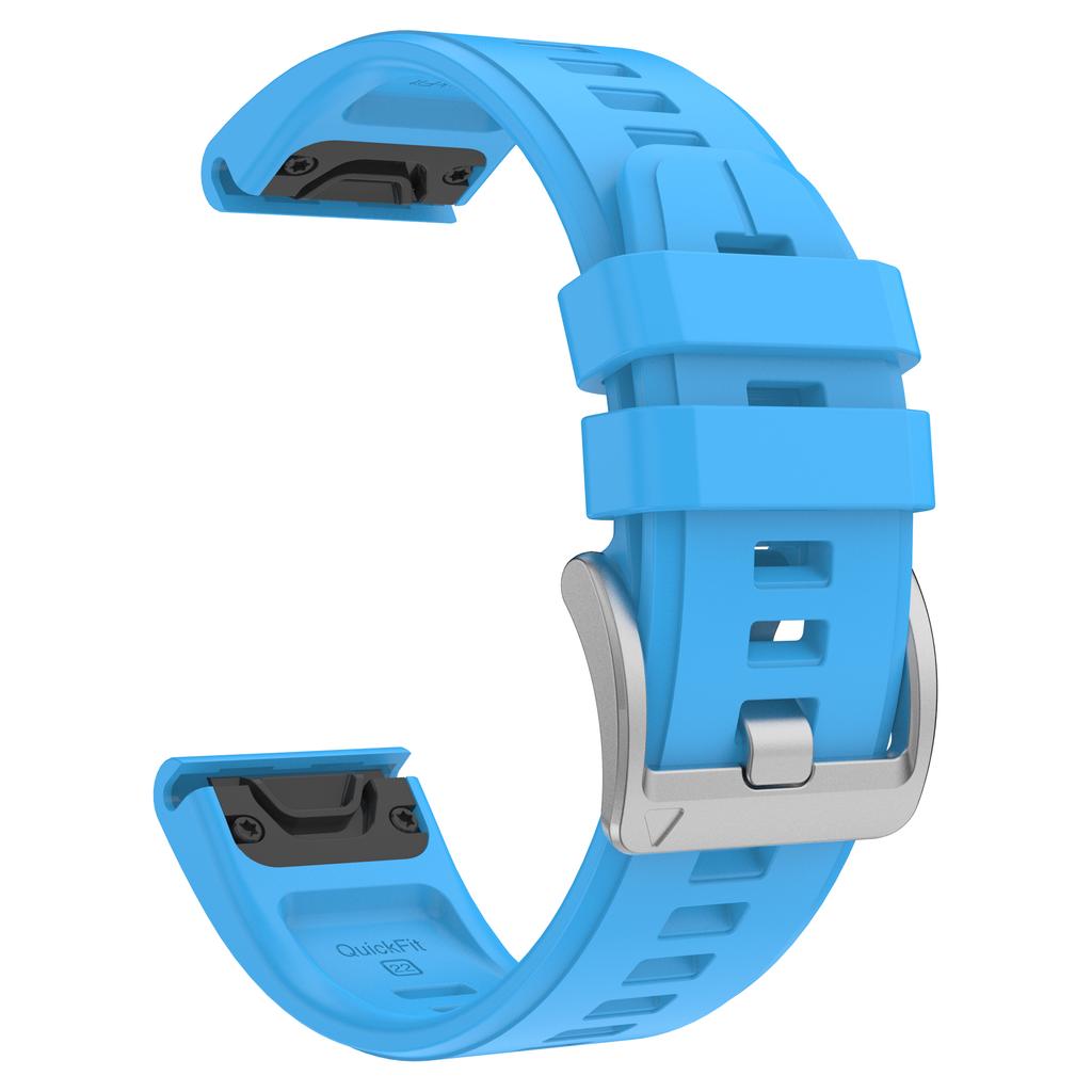 QuickFit 26mm 22mm Watch Strap For Garmin Fenix 5X 5 PLUS Silicone Watchband Fenix 8 E 6X 6 Pro 7 7X Sapphire Solar 965 Bracelet