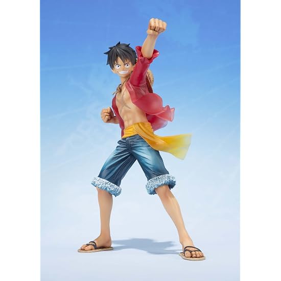 TAMASHII NATIONS Figuarts ZERO ONE PIECE Monkey D. Luffy -5th Anniversary Edition- Approx. 145mm PVC