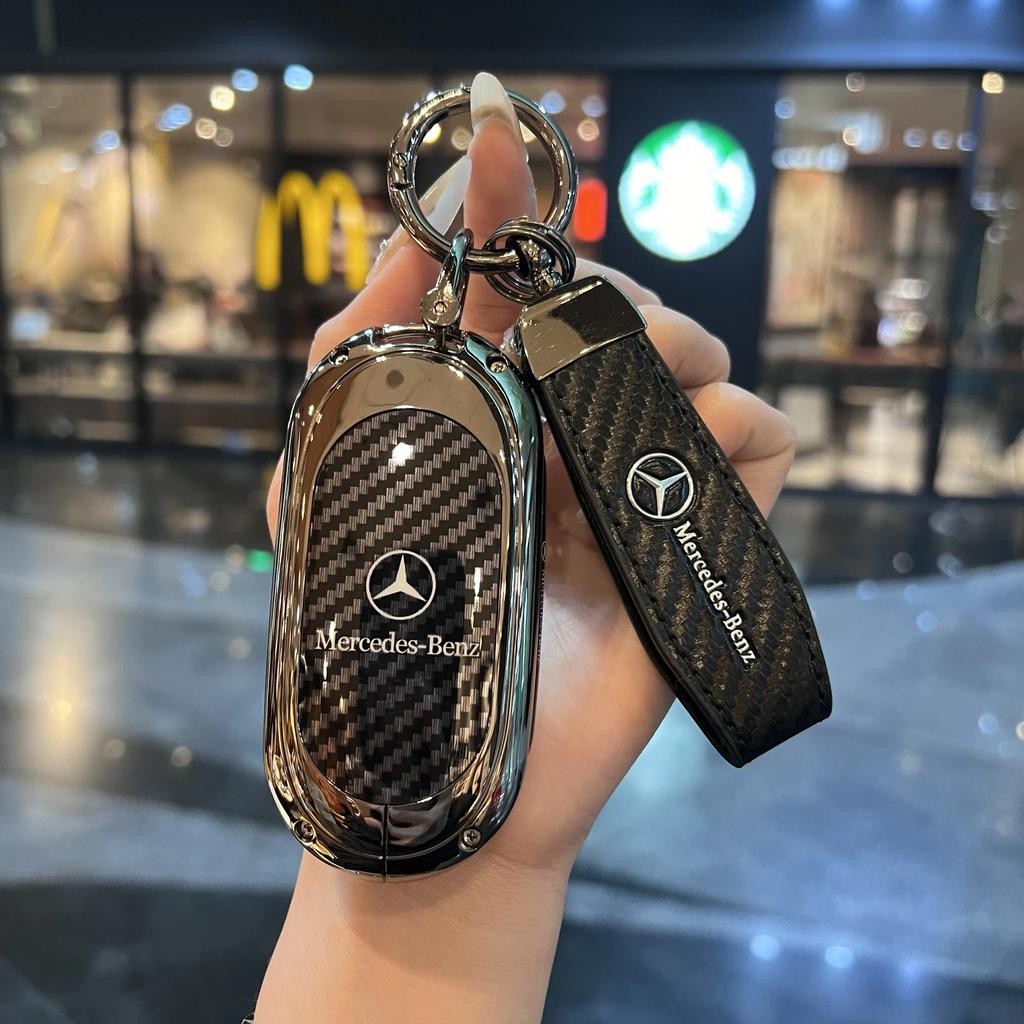 ULA5 Suitable for Mercedes-Benz car key cover A C E S-class A200L C260L E300L GLC300 GLE GLA high-end leather protective case