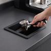Embedded Knock Built-in Container-in Espresso Puck Disposal Bin Easy to Tidy
