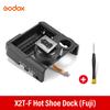 Godox X2T Trigger Hot Shoe XPROll -/C/N/S/F /O/P X3 X2T Replace Accessories for Canon Nikon Sony Fuji Olympus Pentax