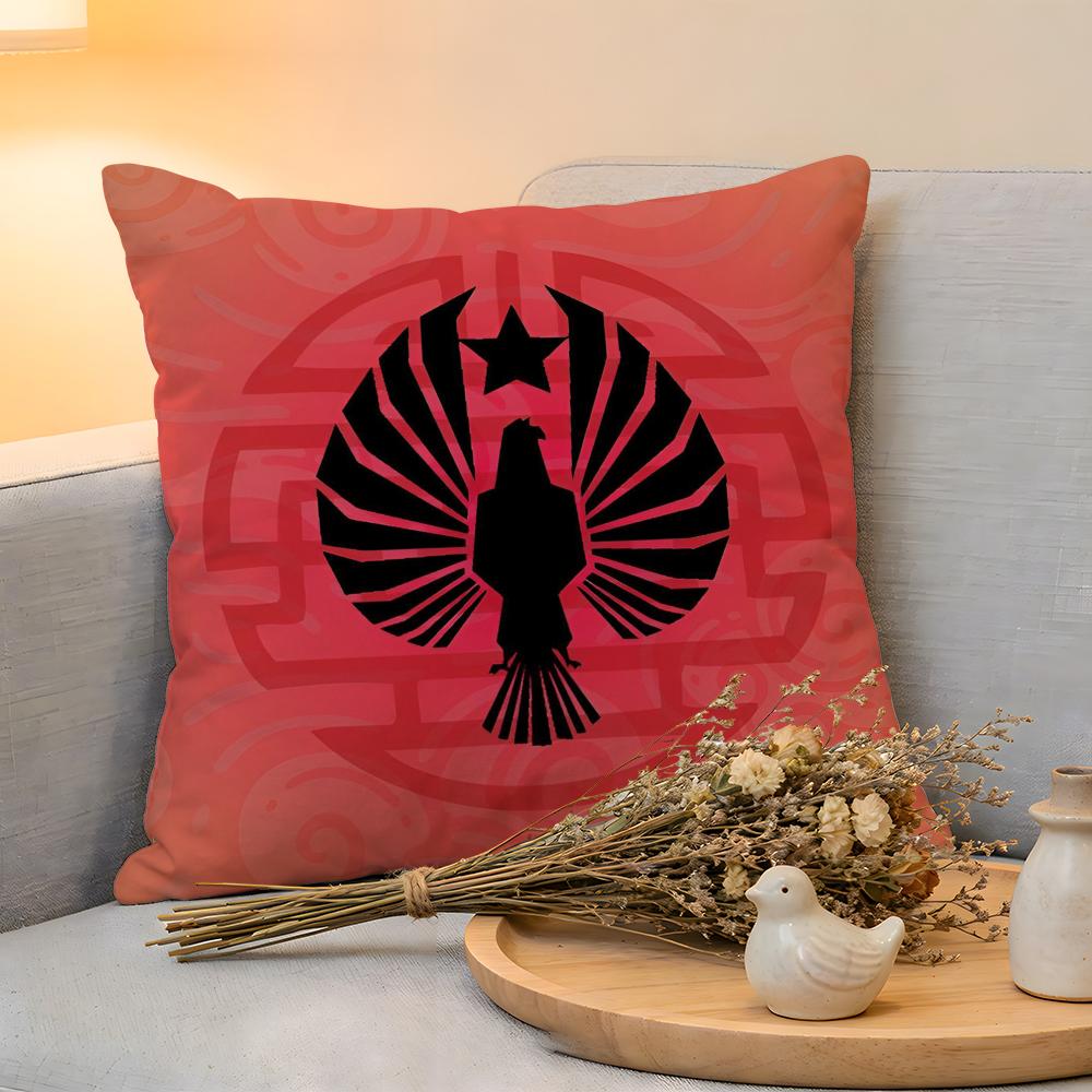 Cushion Cover Linen SkinFriendly Soft Decorative Case for Sofa Home Decor Cool Games PPacific Rim Pillow cover
