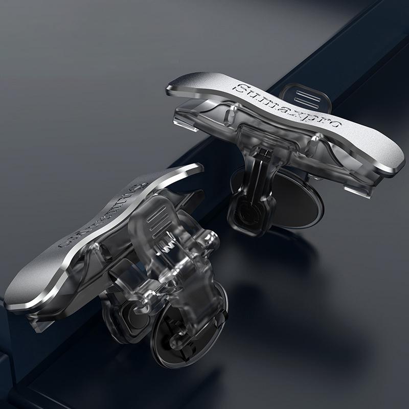 L1 R1 клавиши прицеливания игровой контроллер X8 мобильный игровой триггер для Pubg телефон игровой триггер 6 пальцев чувствительный стрелять телефон игровой триггер