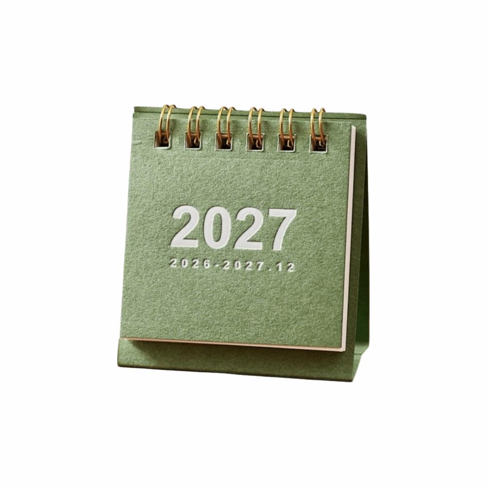 Standing Base 2027 Desk Calendar Mini Flip Calendar New Mini Calendar Daily Planning