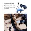 Car mounted rear electric fan with USB interface for car use, 12V 24V, large truck interior, rear seats, silent and powerful