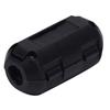 2Pcs Black 5Mm Clip-On Noise Ferrite Core Ring Bead Filter Rfi Emi Cable Clip