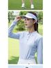 PGM Golf Женский комплект из двух предметов: топ-поло с длинным рукавом и вставками, Осень/Зима 2025