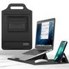 15-inch Laptop Sleeve Case MacBook Air Pro 13 14 Inch With Stand PU Leather Protective Inner Bag