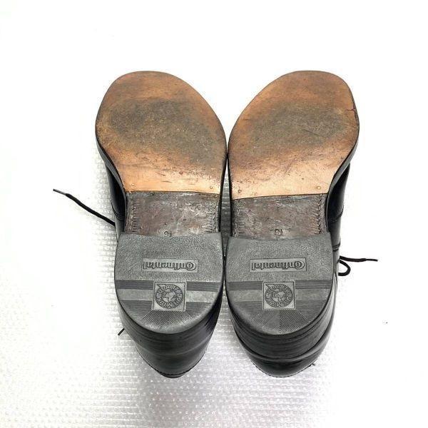 Винтажная Англия Неизвестный бренд Оксфорды Бизнес обувь Черный 9.5 28.0(ИСПОЛЬЗОВАЛ)