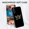 Черный чехол TPU для Huawei Honor X8 50 Lite Pro 10 lite Nova 5t 8 9 Pro 4G 5G 8i Cover La-Reina-del-Flow the queen of