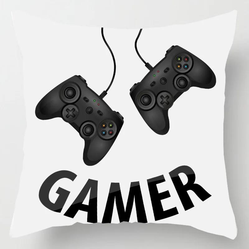 Home Decor TV Game Fan Style Square Pillowcase Cushion Cover Anime New Design Gamer Grip Printed 45x45 Gift for Kids