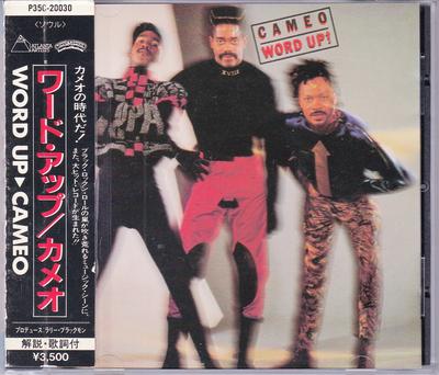 CD CAMEO Word Up P35C20030 Артисты Атланты 1986 Япония Танцевальная Электроника Б/У