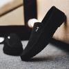 Мальчики Британские Модные Туфли Летние Люди Общество Черные Лоферы Мужская Индивидуальность Мужская Повседневная Обувь