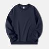 Men S Solid Color Crew Neck Long Sleeve Loose Fit Pullover Sweatshirt