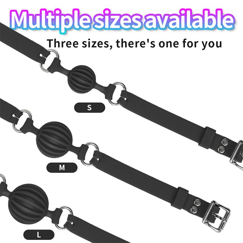 СМ Кляп для рта Набитый мяч Игрушка для связывания Набитые секс-продукты Веселье СМ Тренировка раба-собаки Набитая взрослая БДСМ секс-игрушка для женщин мужчин