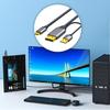 Кабель-переходник USB Type C на  4K@60Гц с поддержкой сенсорного ввода, кабель «папа» — «папа» Type C для мониторов