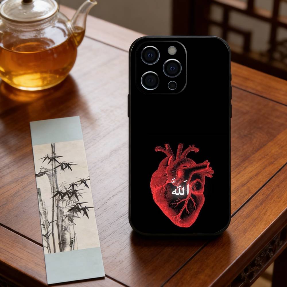 Чехол для телефона Allah Силиконовый Мягкий Для IPhone 17 16 15 14 13 12 11 X XR Plus Pro Max Plus