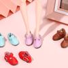 1 Pair Fashion Fit 1/6 Scale PU Leather Change Clothes Game Play House Doll Shoes Dolls Accessories