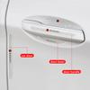 4/8Pcs Car Door Bowl Anti-collision Protector Bumper Strip Sticker For Suzuki Tianyu SX4 Shangyue Ruiqi New Alto Swift Accessory