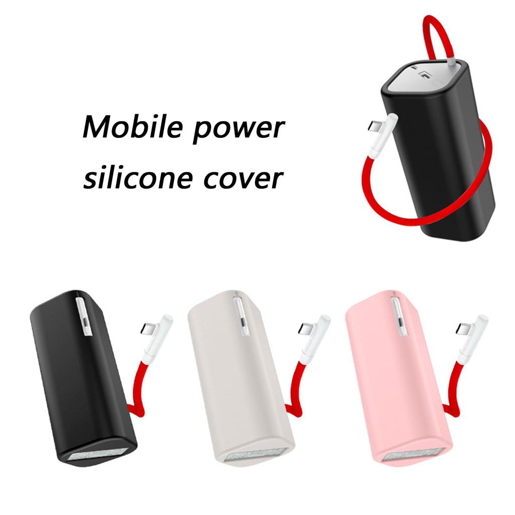 Противоцарапающий силиконовый чехол для Powerbank SUPERVOOC 150 Вт 20000 мАч Нескользящий захват Эргономичный Амортизация ударов