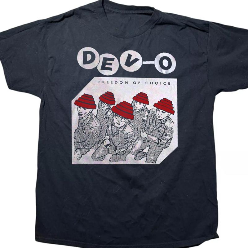 Новая футболка Devo для фанатов S 5XL T Shirt 13D200