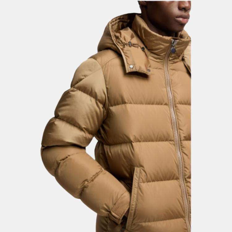 Moncler Maya Series Down Jacket Unisex Beige K20911A53600539ZD226
