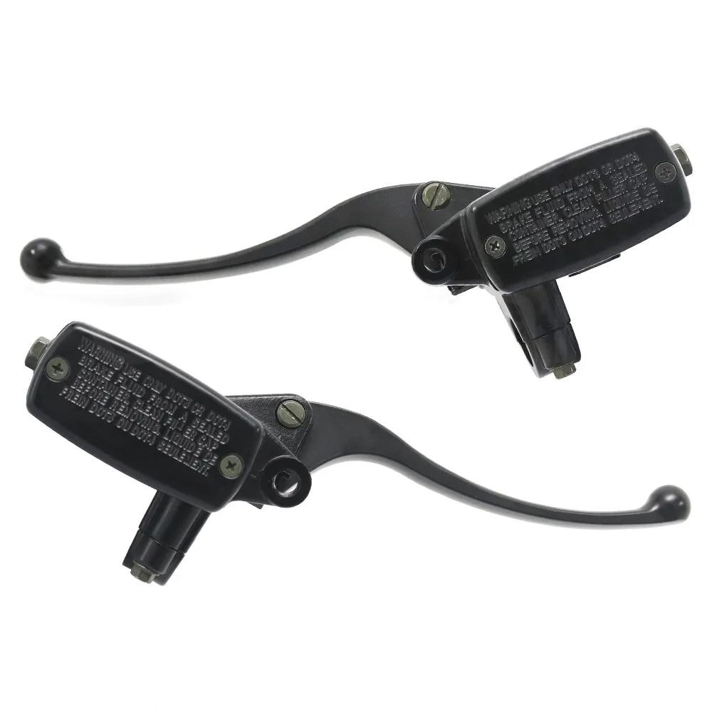 Universal 22mm 7/8" Motorcycle Brake Pump Front Master Cylinder Hydraulic Brake Clutch Lever M10 Fit For ATV Quad Moped Scooter