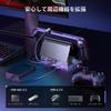 Ugreen ТВ-док-станция для Steam Hub, док-станция HDMI 10 Гбит/с x 1000 Мбит/с, 2 x USB, кардридер, 100 Вт PD, подставка с фиксированным углом, для Deck/Switch/Rog Ally/Legion Go, 9-в-1