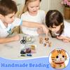 Набор для создания 3D животных из бисера DIY Набор для изготовления питомцев из бисера для детей и взрослых Включает материалы и инструкции для нескольких дизайнов