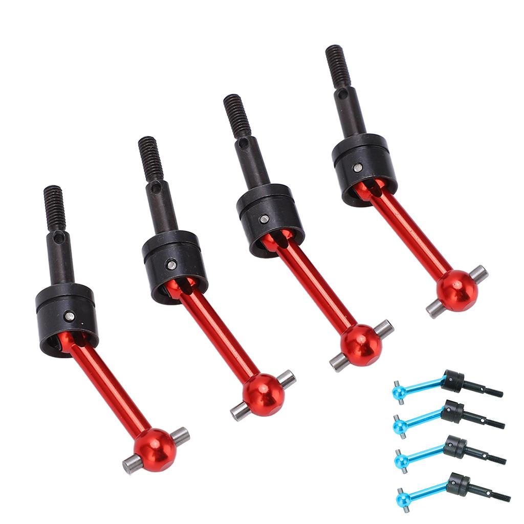 4Pcs Metal Universal Drive Shaft CVD 70mm for Tamiya TT02 1/10 RC Car Upgrade Parts