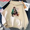 Demon Slayer Kimetsu No Yaiba Tanjirou Kamado Nezuko толстовки унисекс больших размеров Корея унисекс толстовки hoddies гранж y2k эстетика унисекс толстовка