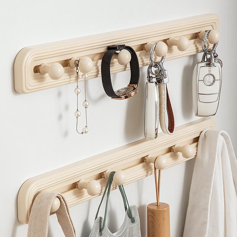 Скользящие Свободно Регулируемые Не оставляющие следов Крючки Задняя Сторона Входной Двери Гостиная Многоцелевые Крючки Бытовые Многофункциональные Крючки