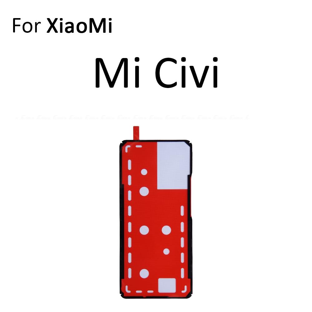 Back Battery Cover Door Sticker Adhesive Glue Tape For Xiaomi Mi 14 14T 15 Civi 1S 2 4 Pro Ultra Replacement Parts