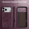 Luxury Magnetic for ALCANTARA Case for IPhone17 Pro Max 16 15 14 13 12 for Magsafe Artificial Leather Supercar Suede Phone Cover