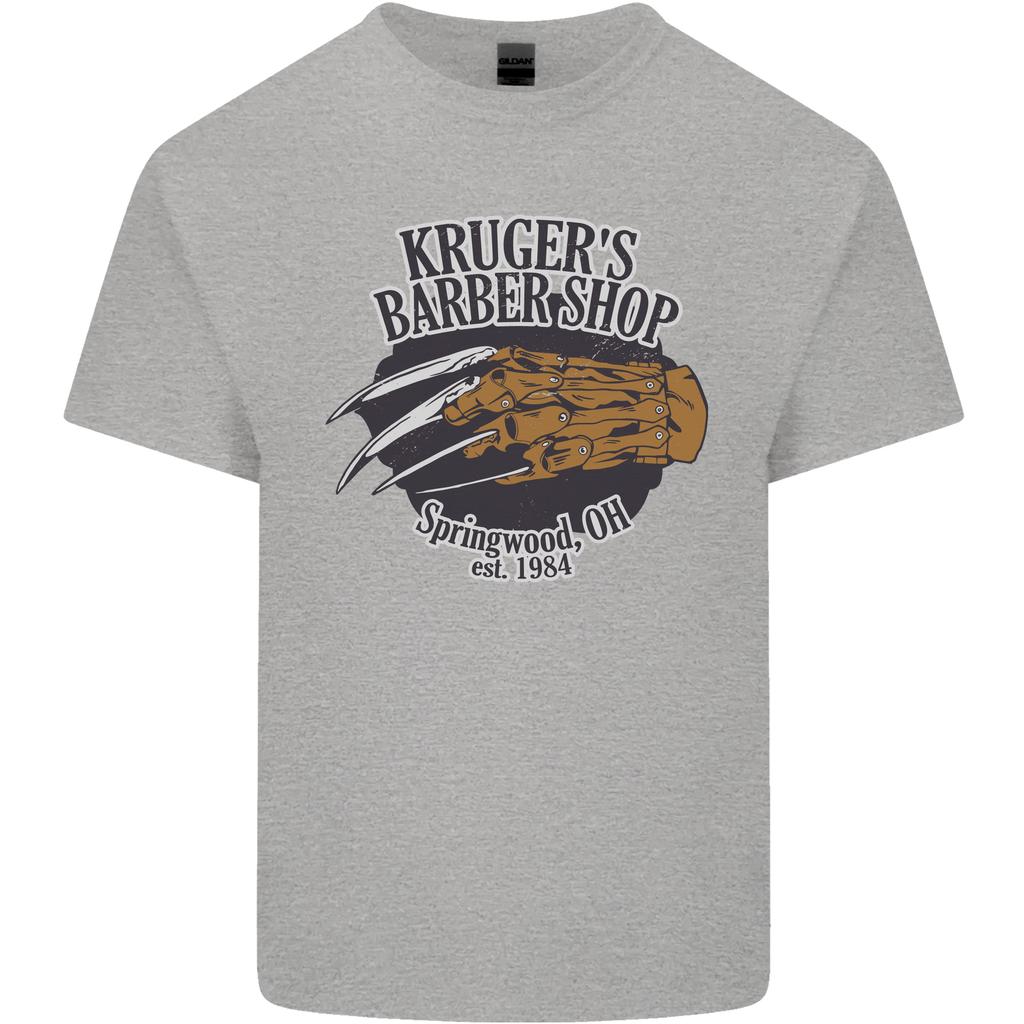 Krugers Barber Shop Funny Halloween Unisexs Light Cotton TShirt