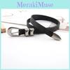 Style Pu Simple Leather Womens Waist Belt Metal Pin Buckle Accessories Clothing